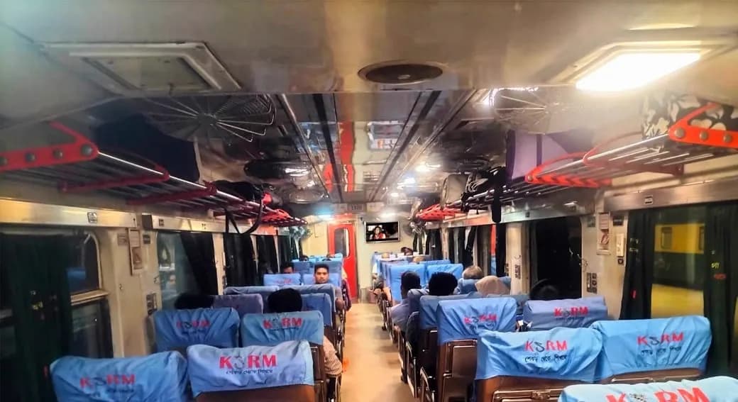 Onboard LED TV advertising display