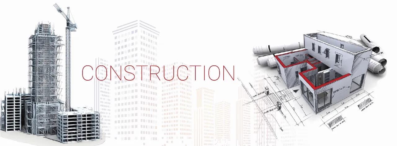 Civil construction site for railway infrastructure
